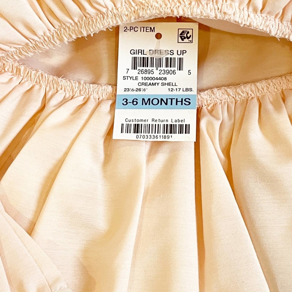 First Impressions Infant Floral Tulle Dress 3-6 mo - Picture 5 of 15